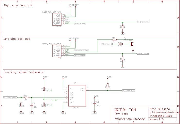 Figure 2.3a: Main board schematics - sheet 2