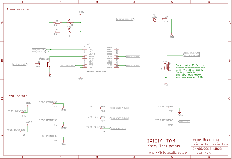 Figure 2.3a: Main board schematics - sheet 5