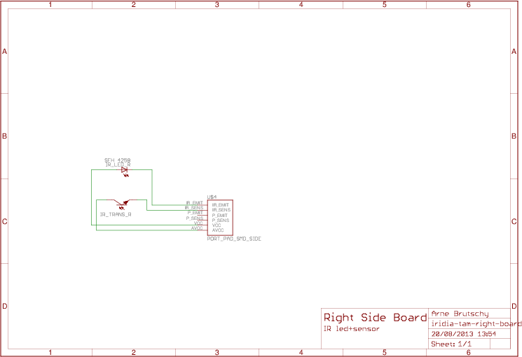 Figure 2.3c: Right board schematics