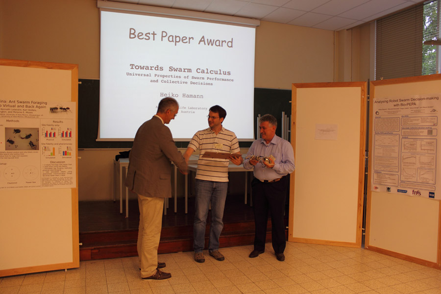 ANTS 2012 Best Paper Award