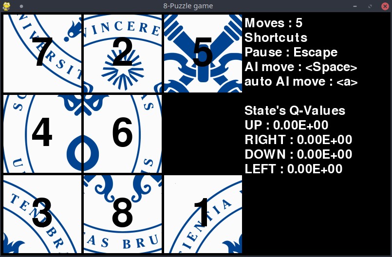 8puzzle screenshot