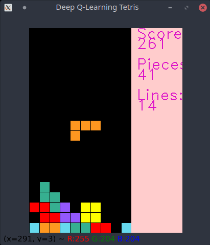 tetris screen